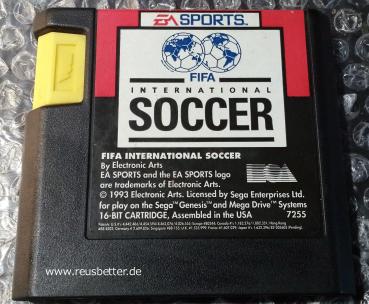 Sega Genesis - Sega Mega Drive Spiel 16bit  FIFA International Soccer